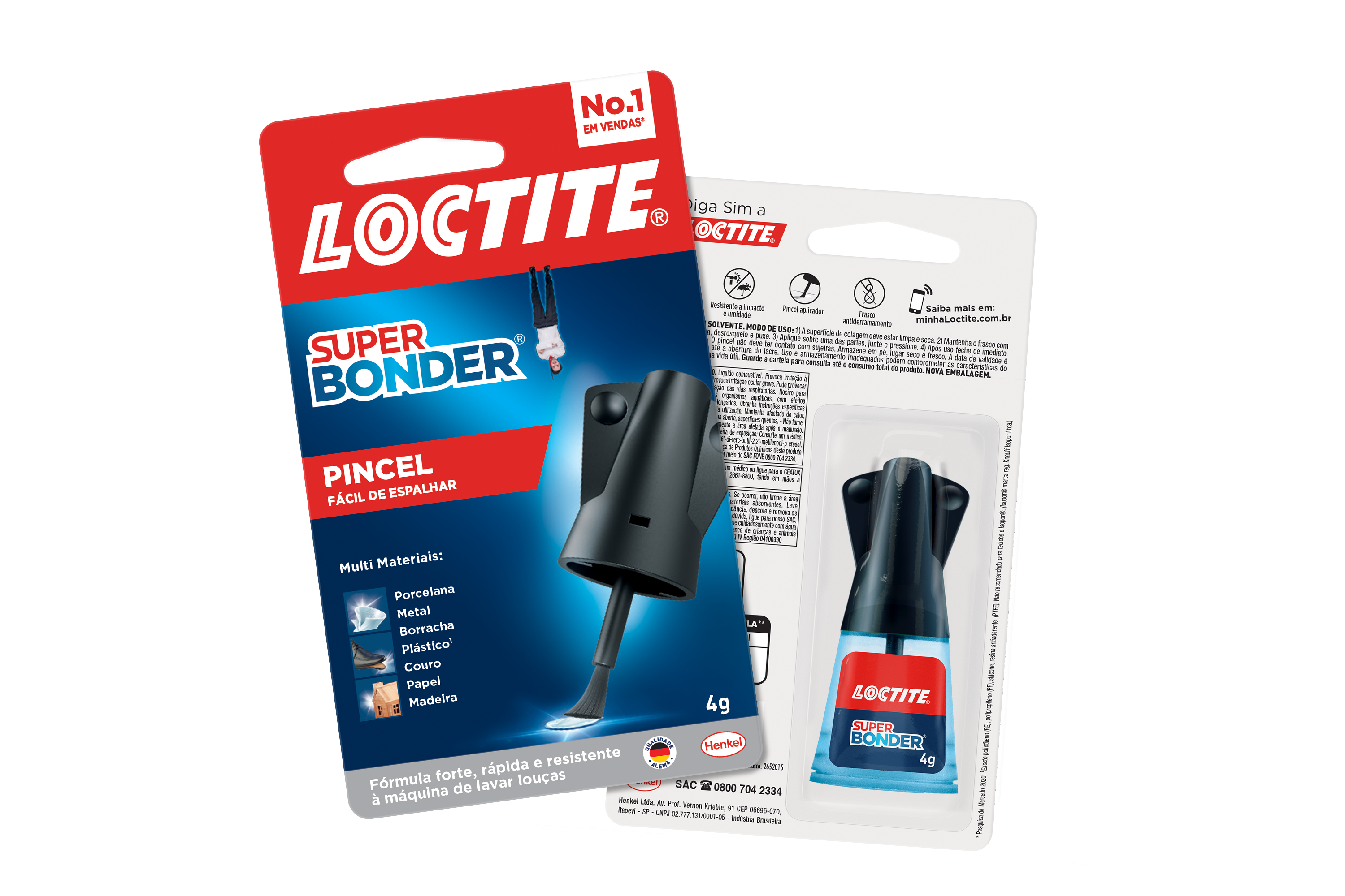 SUPER BONDER 4GR LOCTITE PINCEL