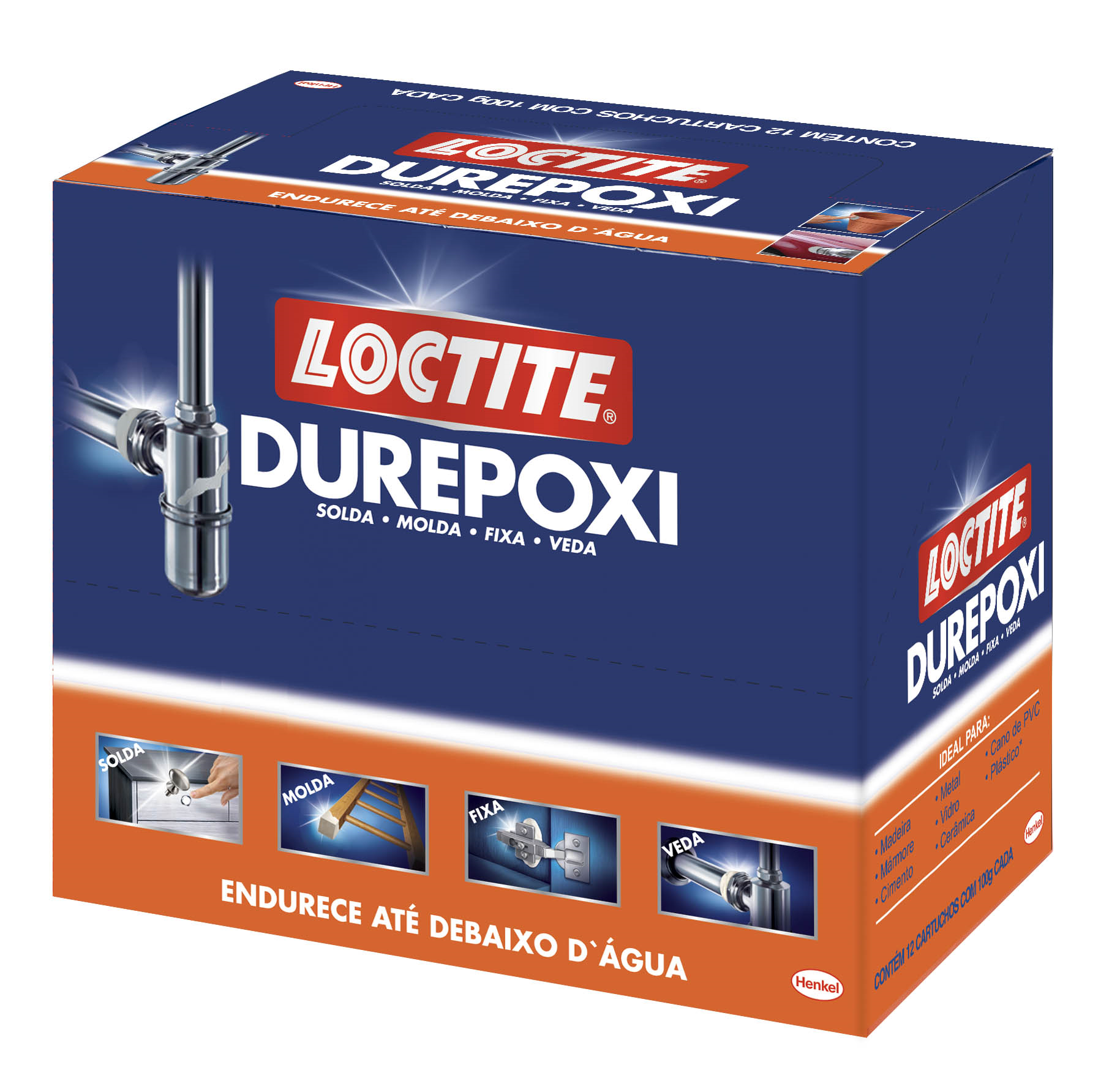 DUREPOXI 12X100GR LOCTITE