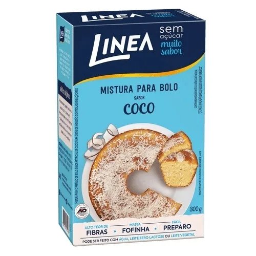 MISTURA P/ BOLO LINEA 300GR COCO