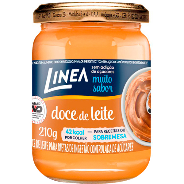 DOCE DE LEITE 210GR LINEA PT