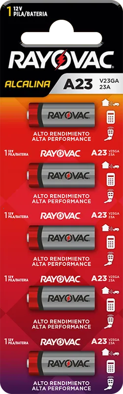 PILHA RAY. ELET. ALCAL.V23GA-12V C/ 5