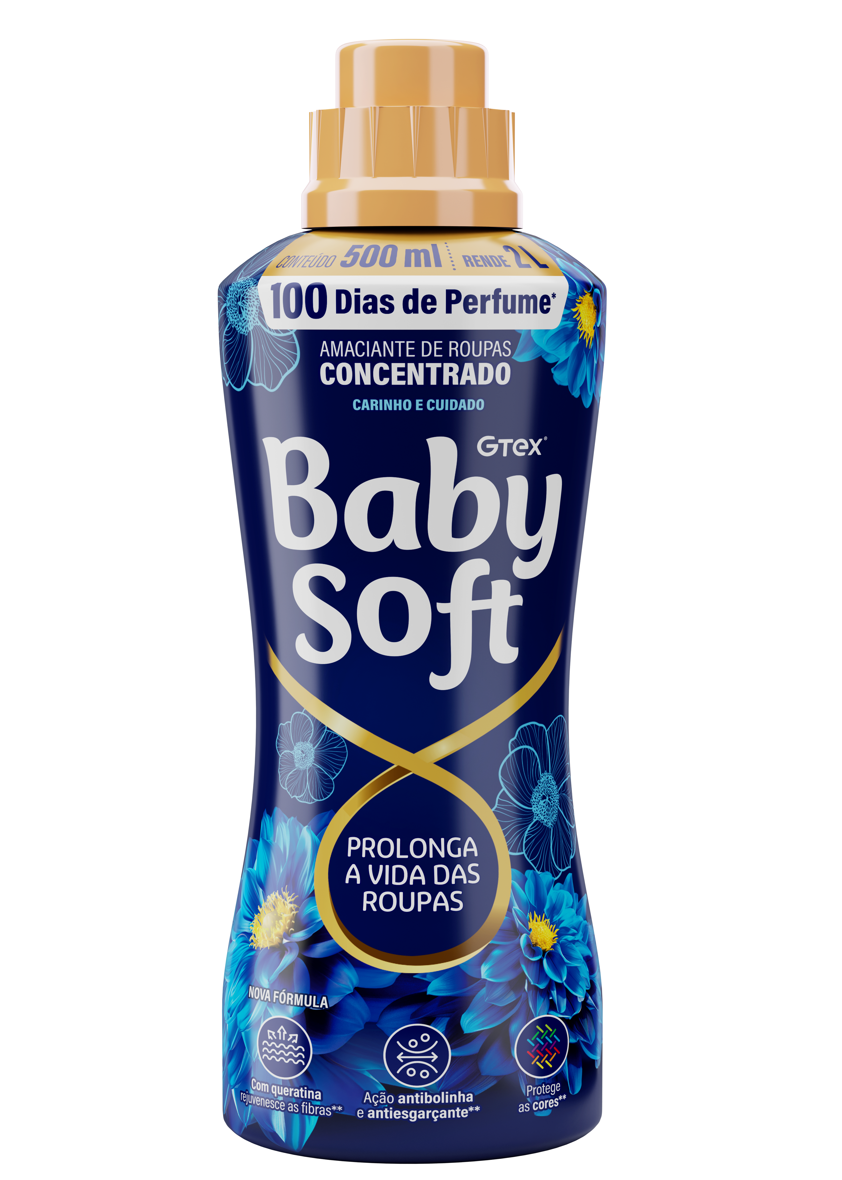 AMAC.BABY SOFT CONCEN.500ML CARINHO E CU