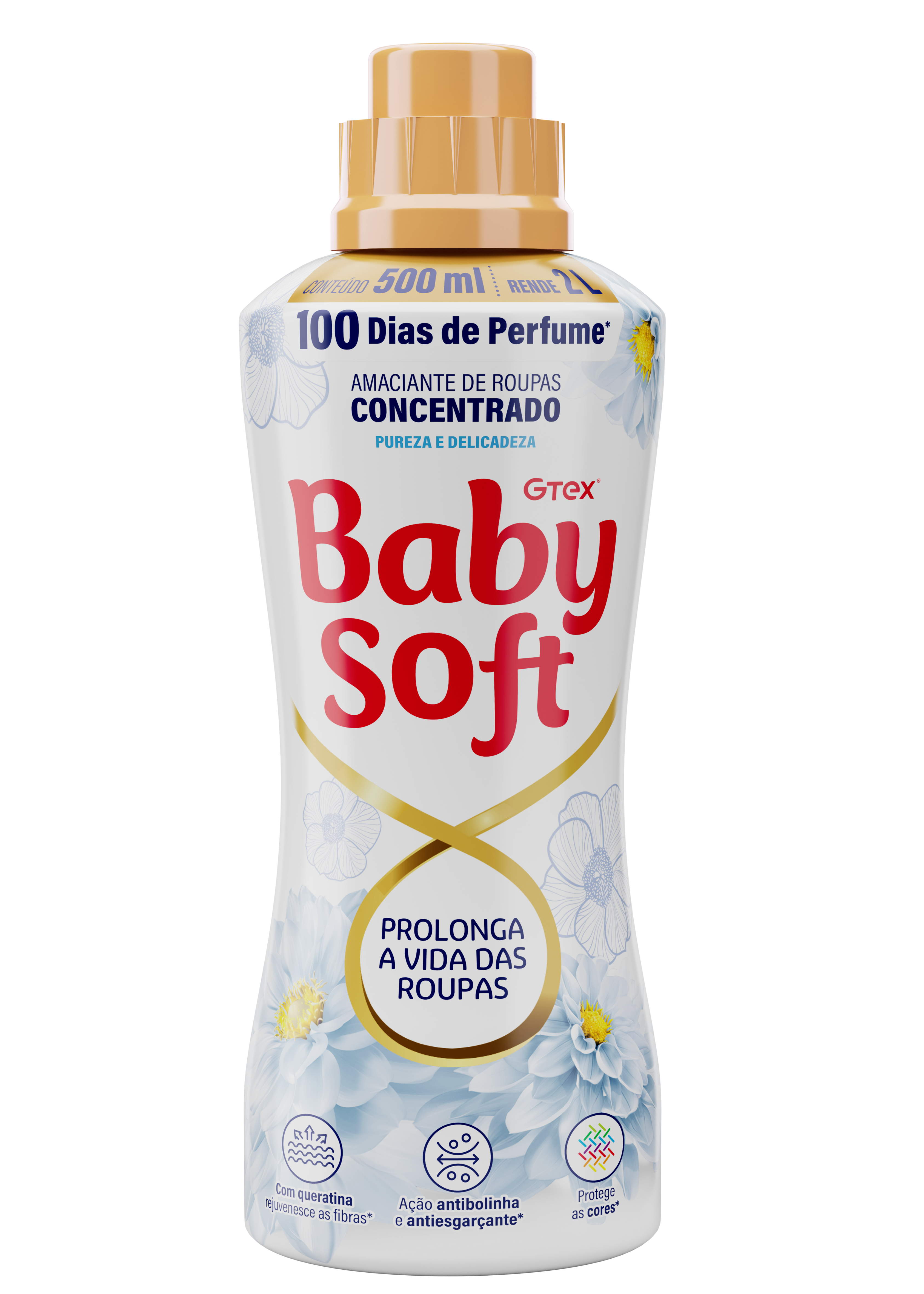 AMAC.BABY SOFT CONCEN.500ML PUREZA E DEL