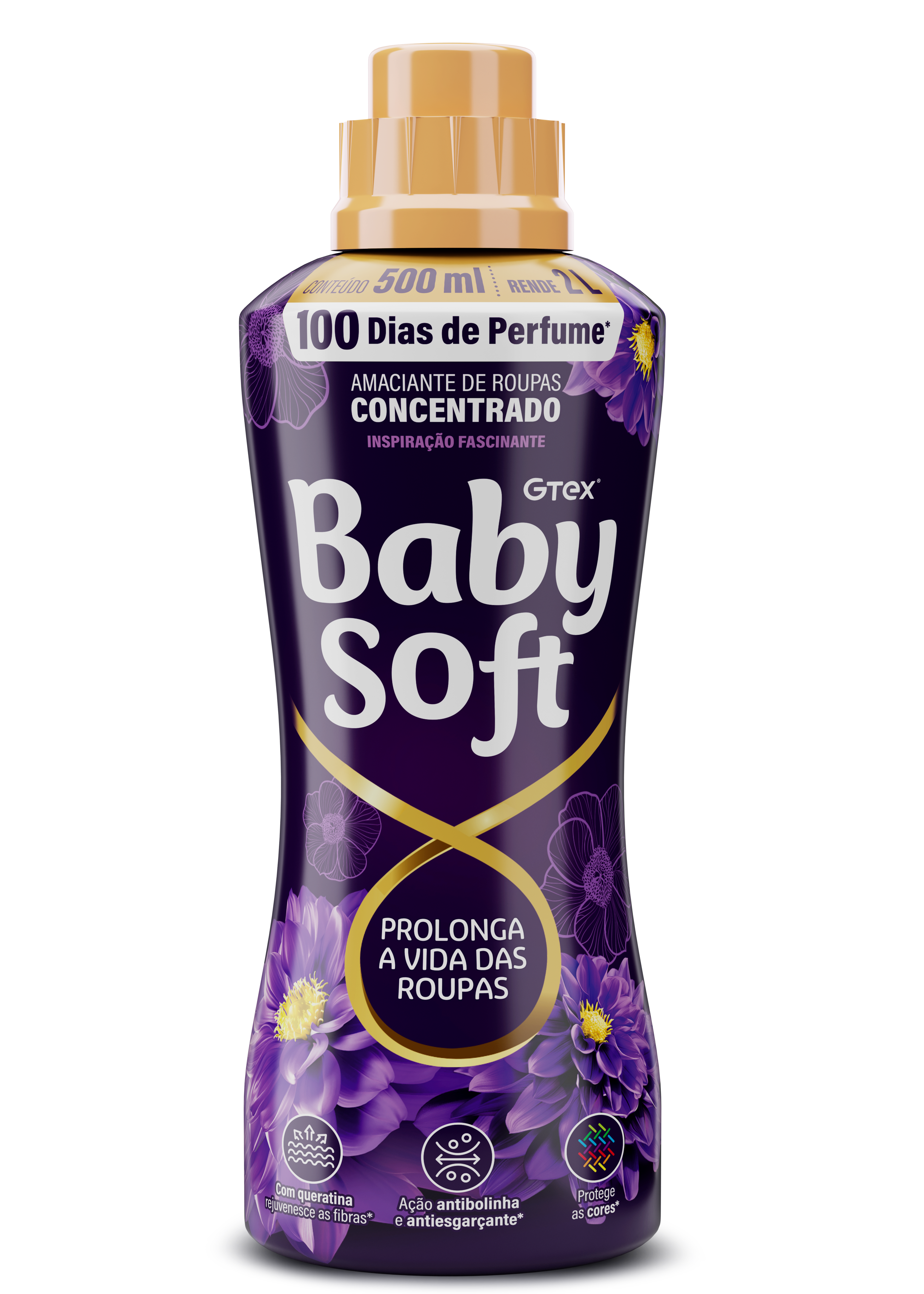 AMAC.BABY SOFT CONCEN.500ML INSPIRACAO F