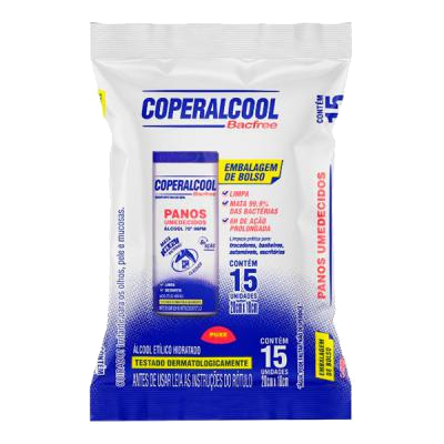 PANOS UMED. COPERALCOOL C/ 15 UND.CLASS