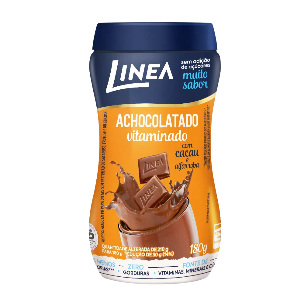 ACHOCOLATADO LINEA 180GR ZERO ACUCAR