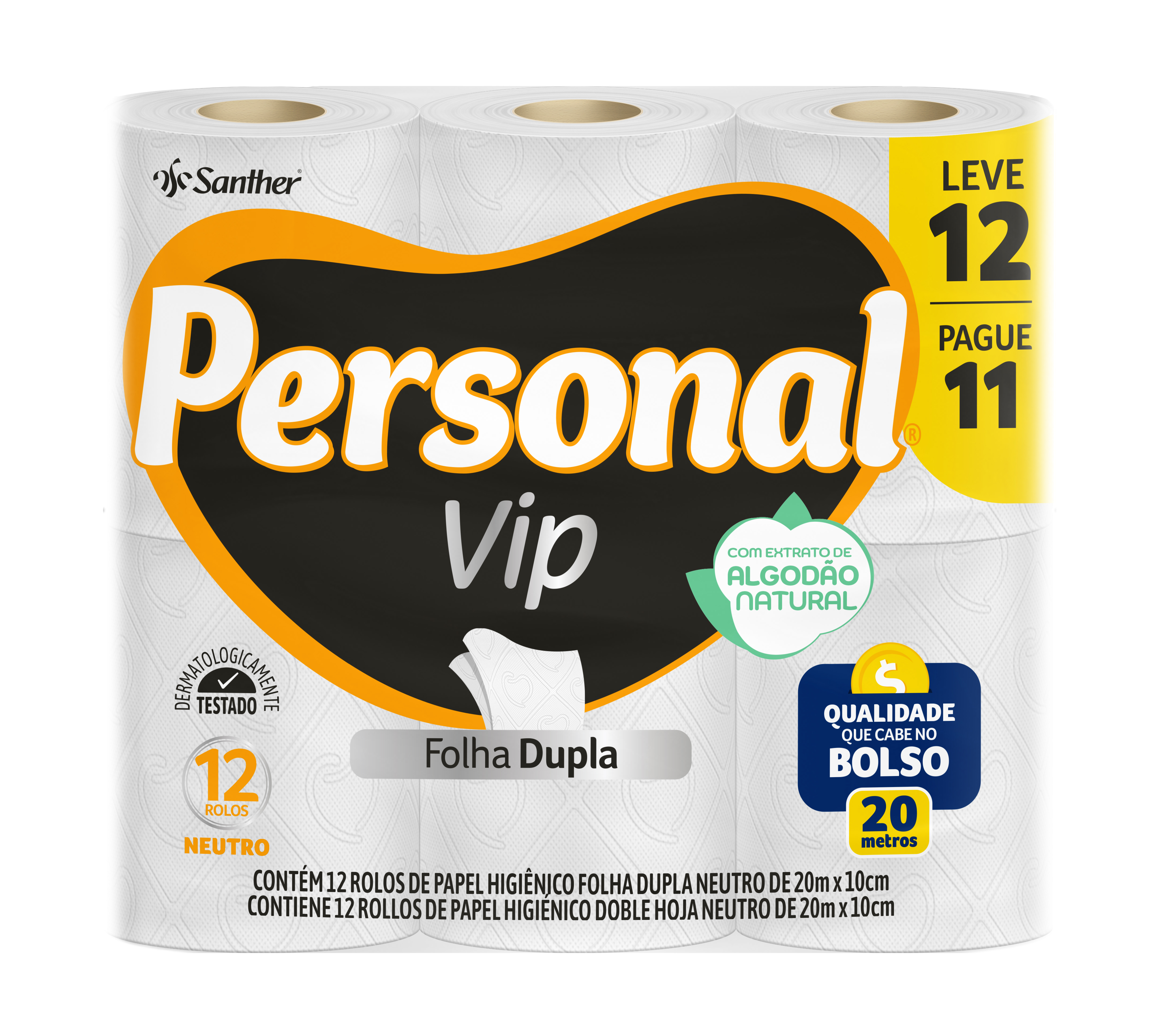 PPL.HIG.PERS.VIP LV12 PG11 12X20M NEUTRO