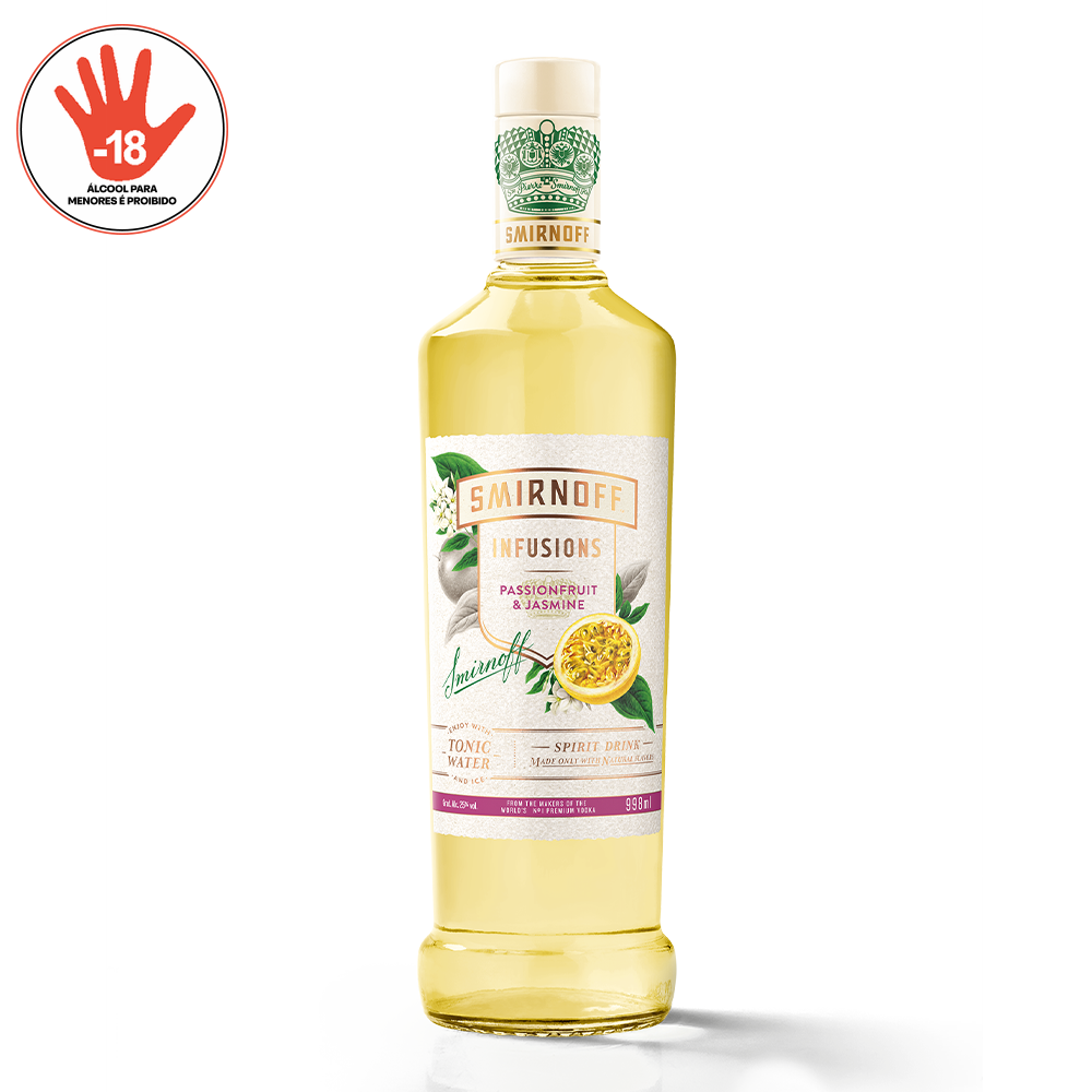 SMIRNOFF 998ML INFUSIONS PASSION FRUIT E
