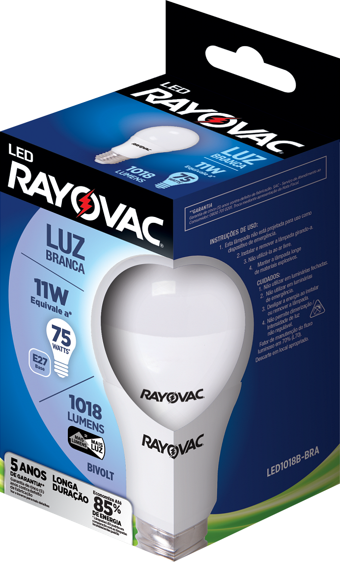 LAMP. RAY. LED 11W BI-VOLT BCA.