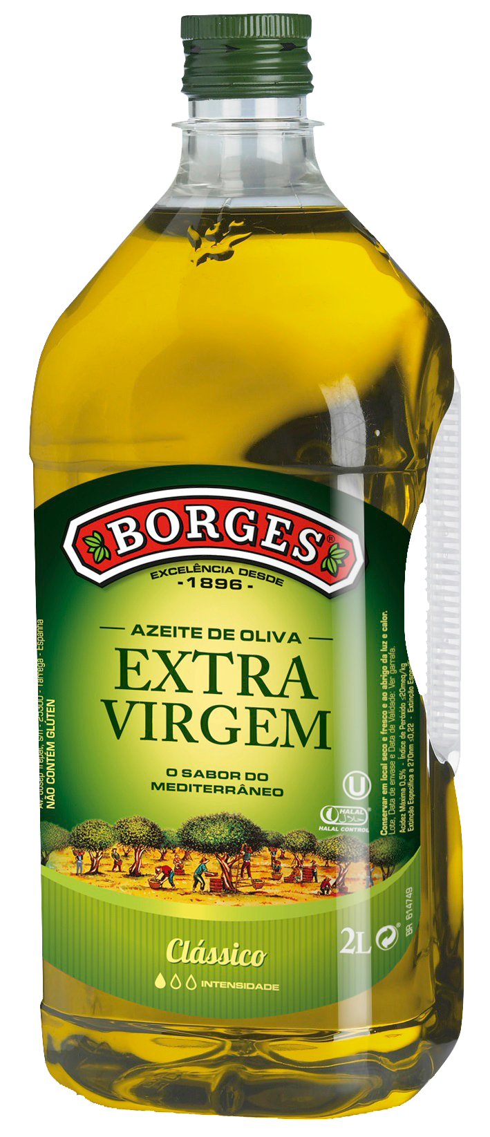 AZEITE BORGES 2LT EXTRA VIRGEM PET