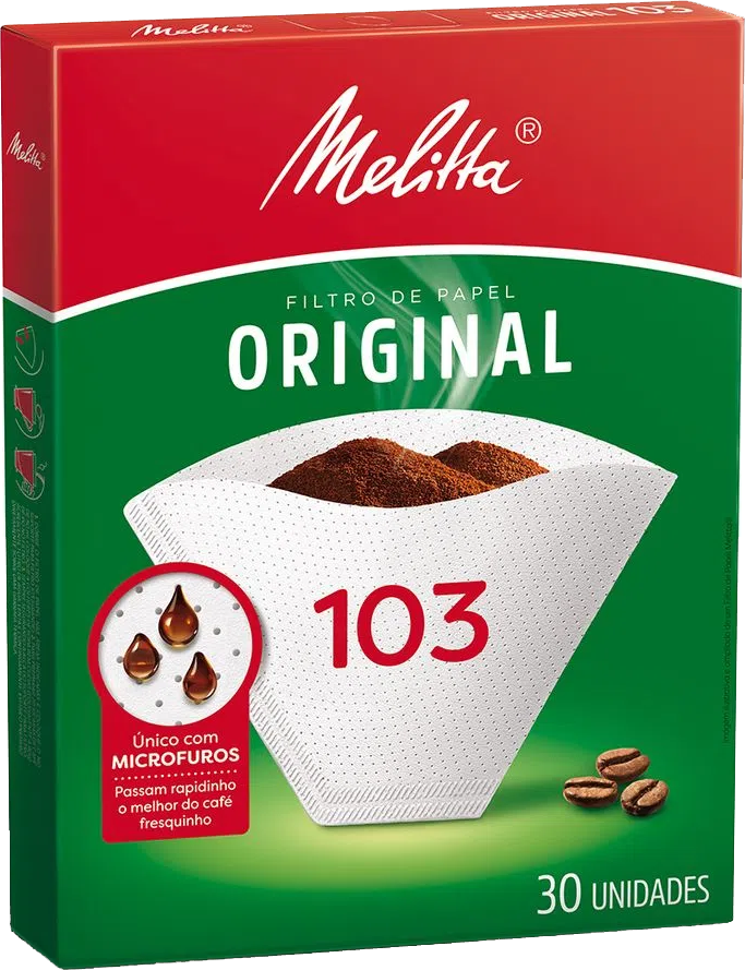 FILTRO DE PAPEL MELITTA 103 C/ 30 UND