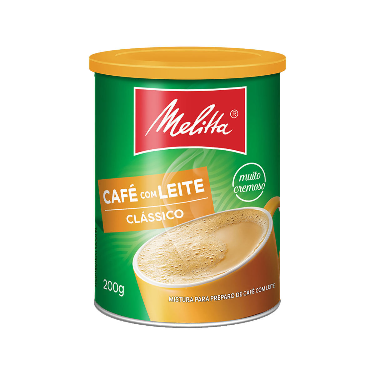 CAFE C/ LEITE MELITTA 200GR
