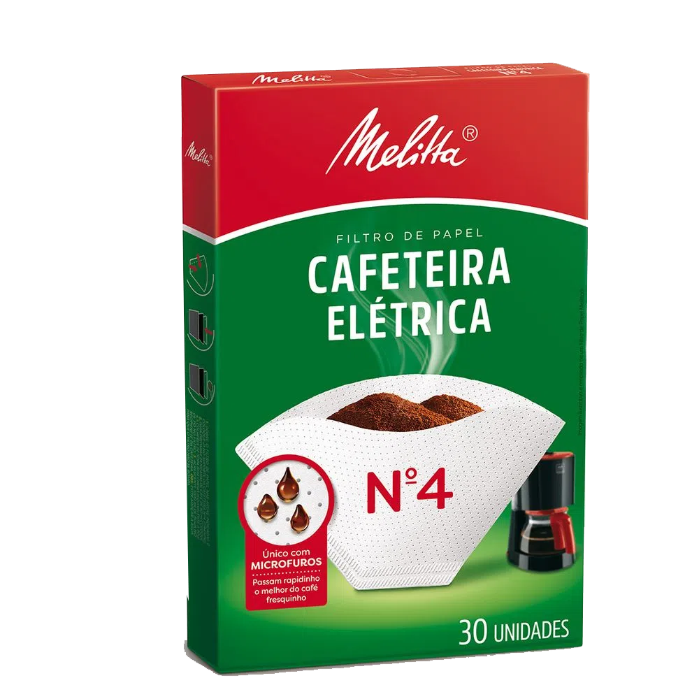 FILTRO DE PAPEL MELITTA 4 COM 30 UND