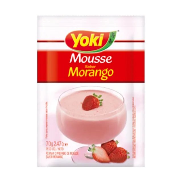 MOUSSE YOKI 70GR MORANGO