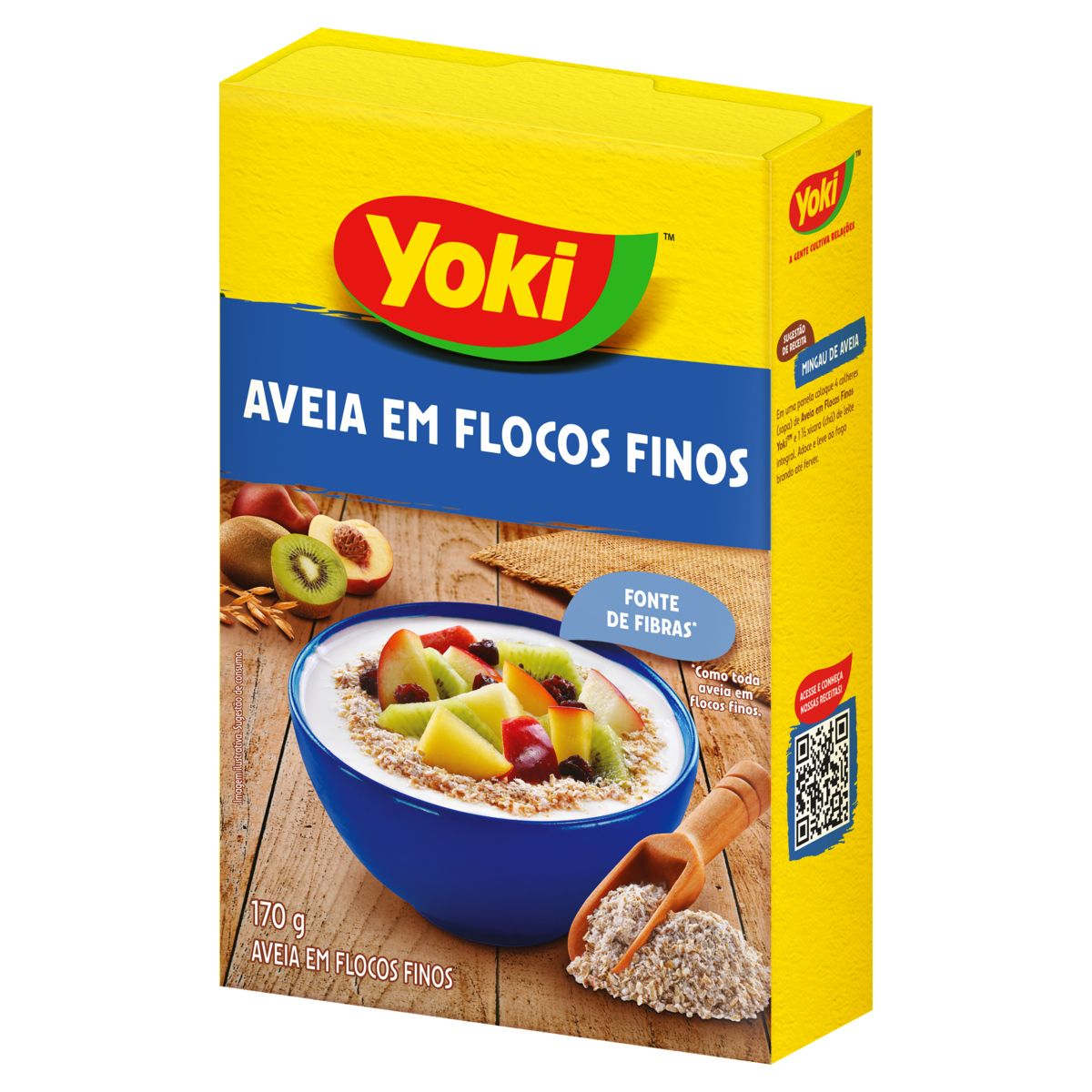 AVEIA YOKI 170GR FLOCOS FINOS