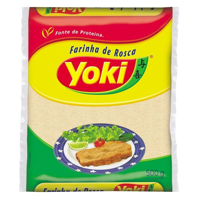 FARINHA DE ROSCA YOKI 500GR