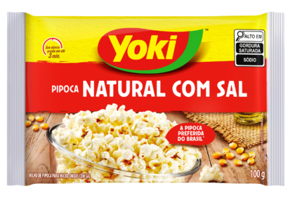 PIPOCA MICRO YOKI 100GR C/ SAL