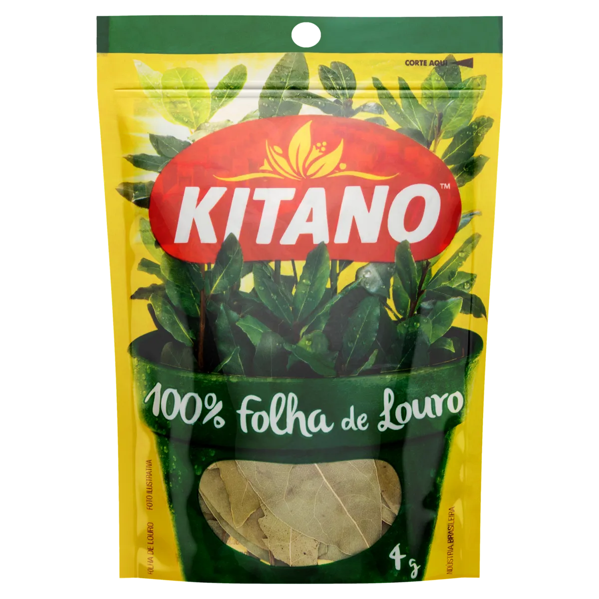 COND KITANO TIRA 10X4GR FOLHA DE LOURO