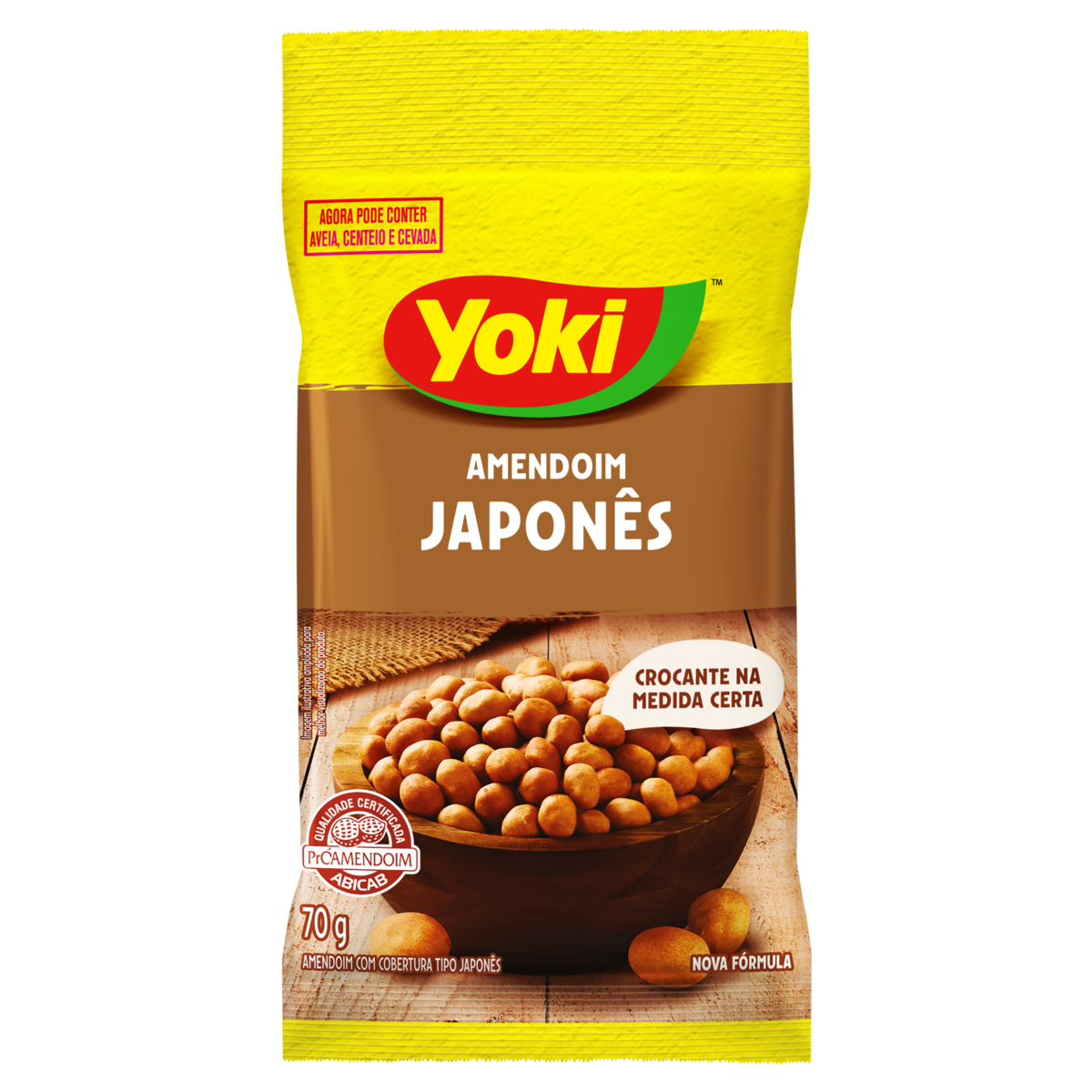 AMENDOIM YOKI 70GR JAPONES NOVO