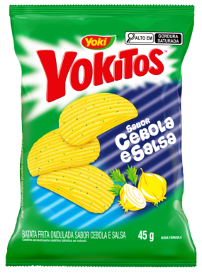 BATATA ONDULADA YOKITOS 45GR CEBOLA E SA