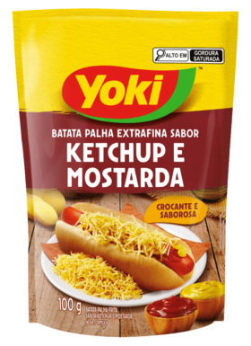 BAT. PALHA YOKI 100GR EXTRAFINA HOT DOG