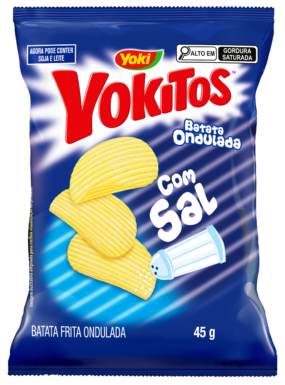BATATA ONDULADA YOKITOS 45GR NATURAL C/