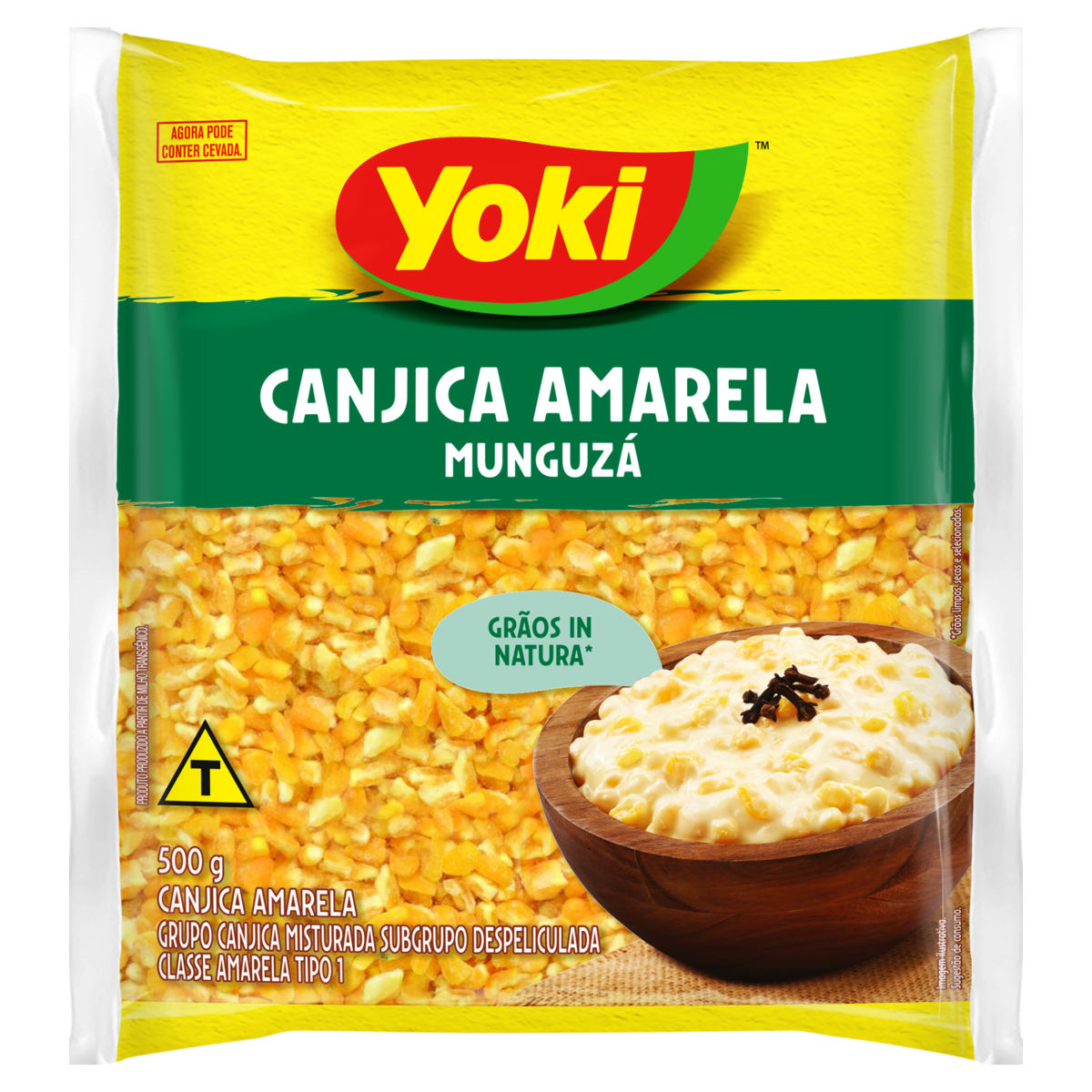 CANJICA YOKI 500GR AMARELA MUNGUZA