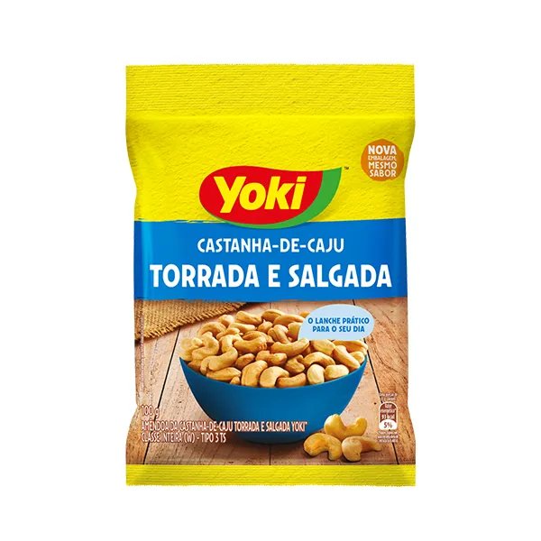 CASTANHA DE CAJU YOKI 100GR