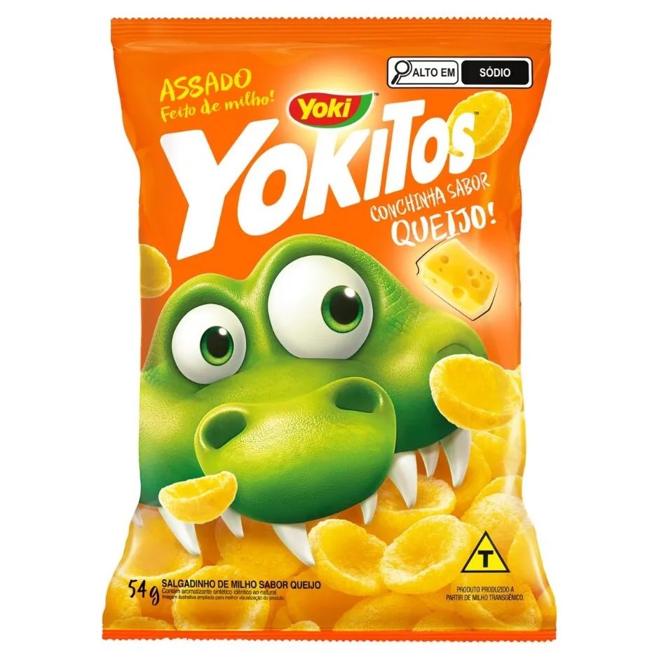 YOKITOS 54GR CONCHINHA QUEIJO