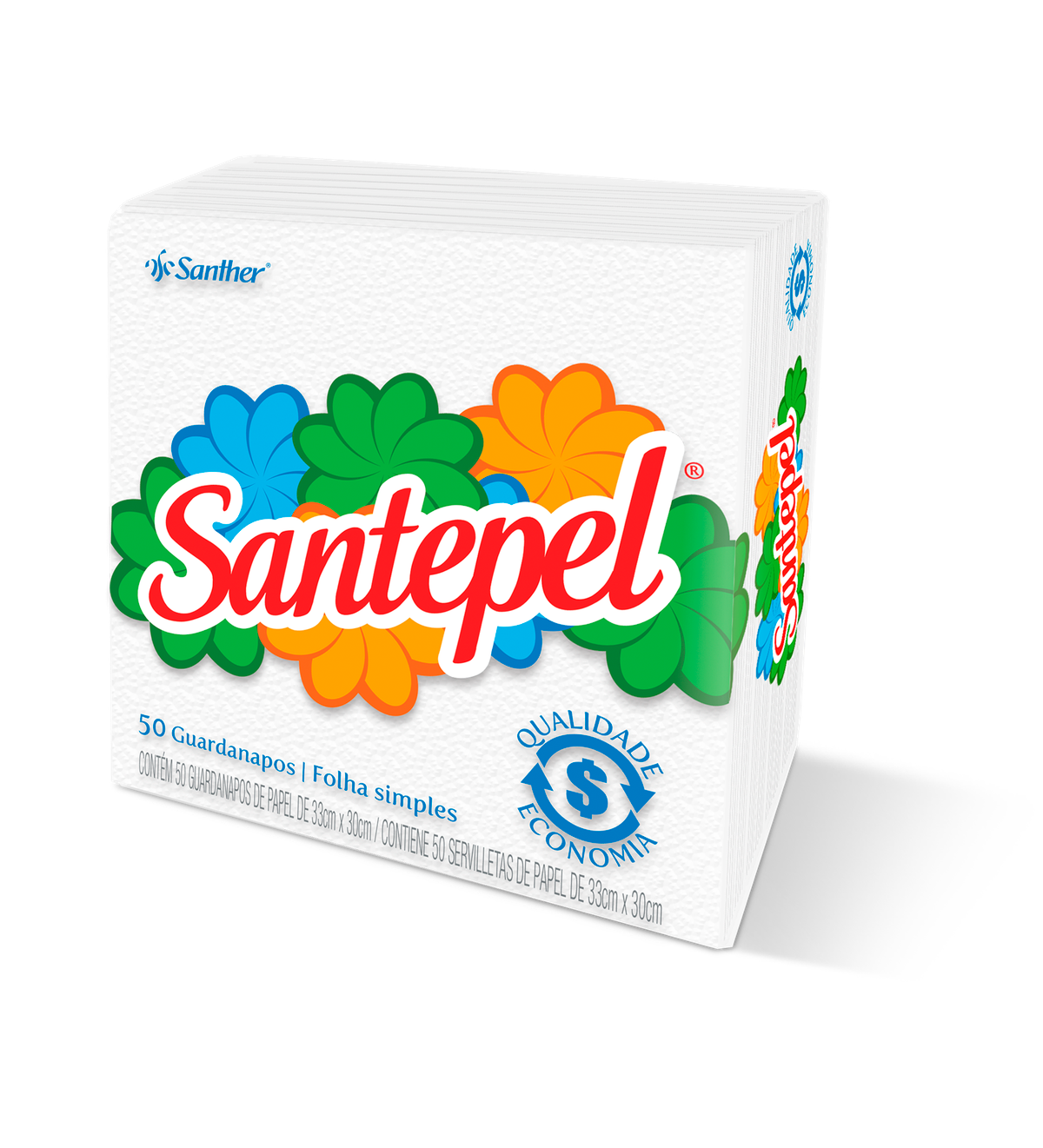 GUARDANAPO SANTEPEL F.S.1X50 GDE.