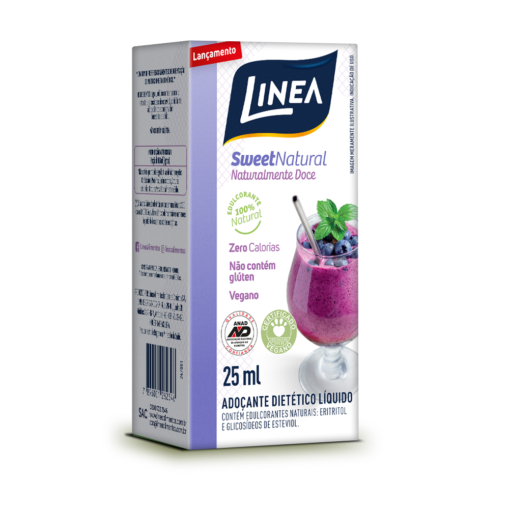 ADOCANTE LIQUIDO SWEET NATURAL LINEA 25M