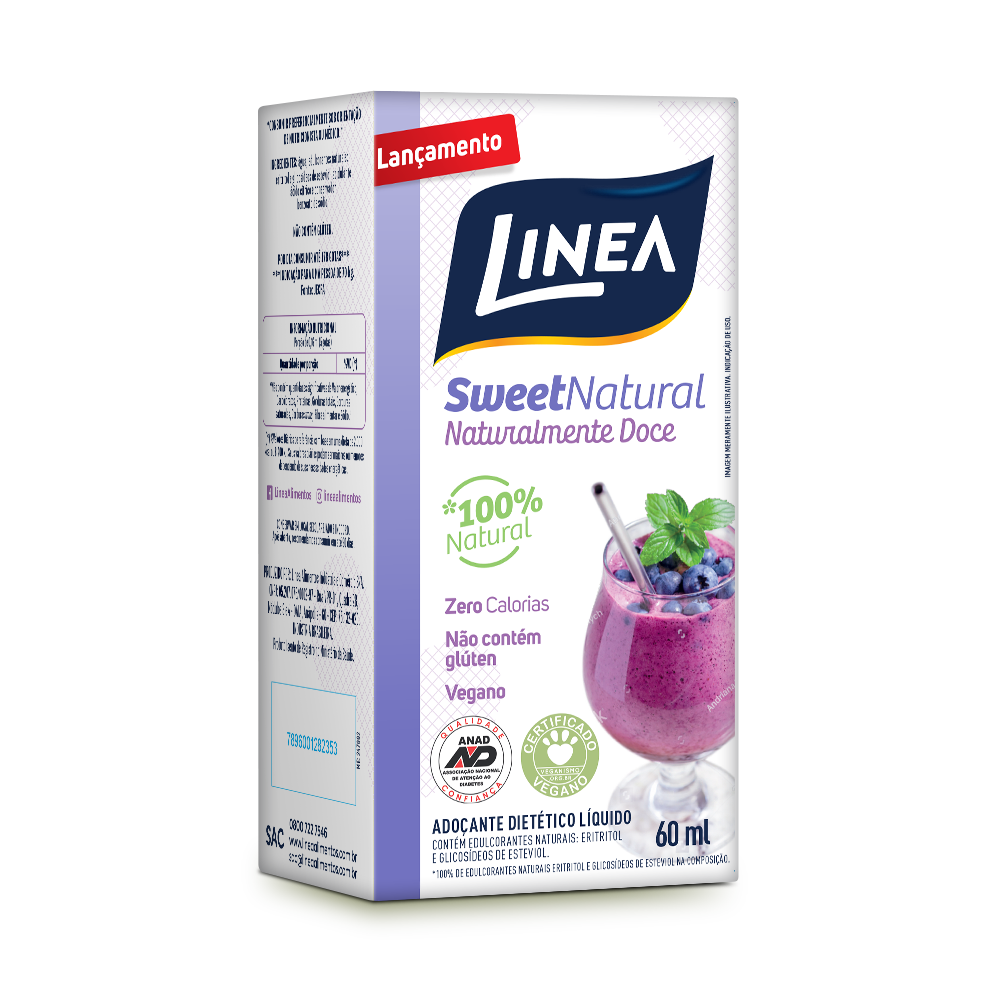 ADOCANTE LIQUIDO SWEET NATURAL LINEA 60M