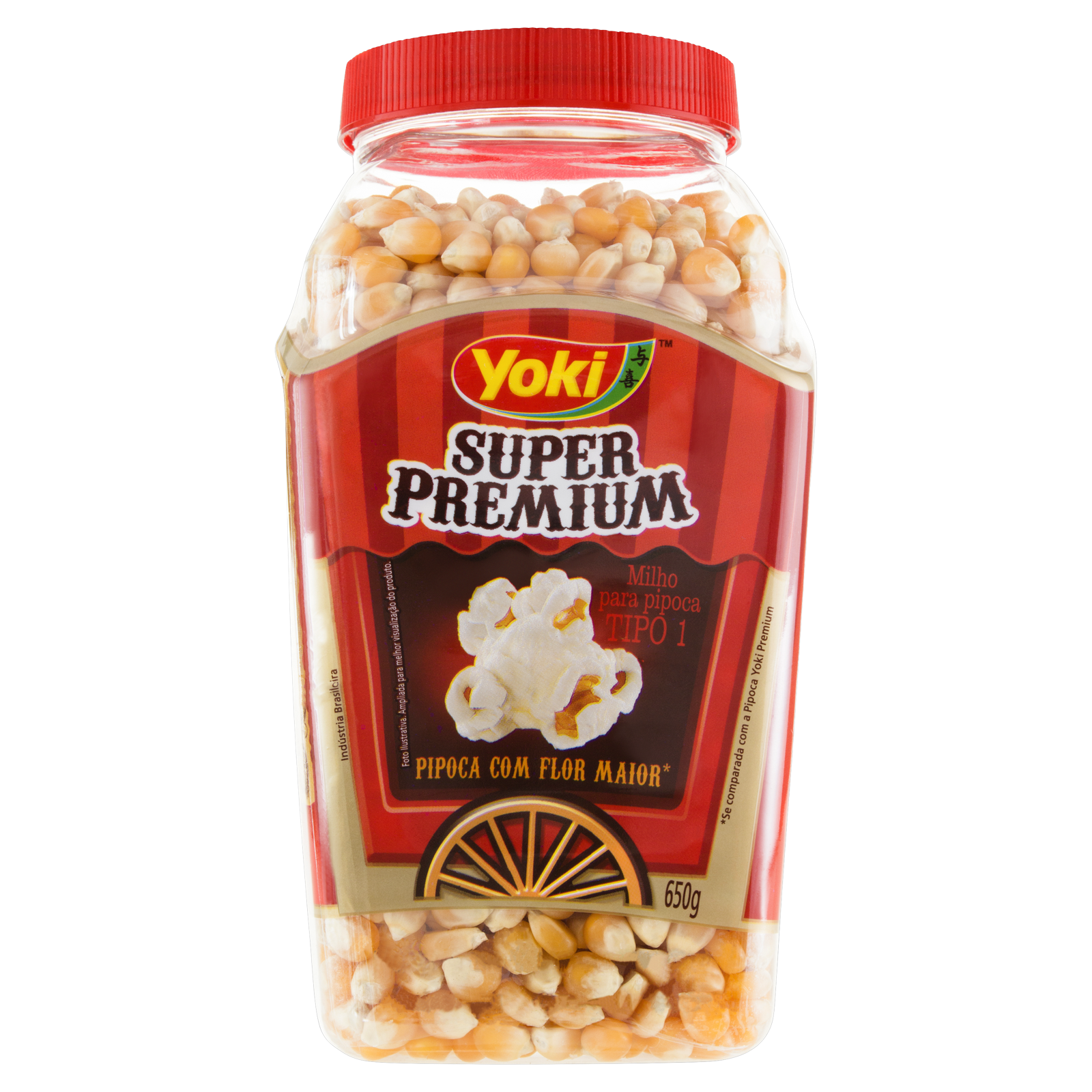 *MILHO PIPOCA 650GR SUPER PREMIUM PT