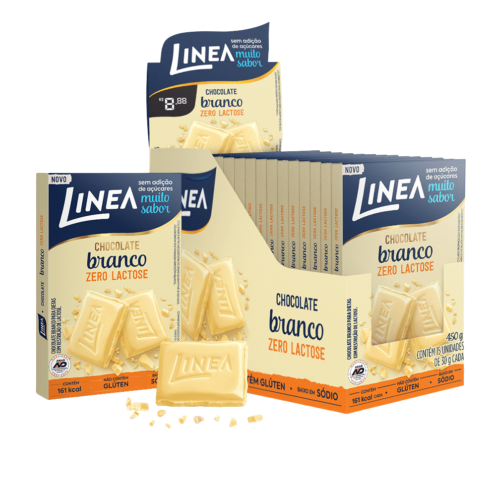 CHOCOLATE LINEA 15X30GR IMPULSO BCO.ZERO