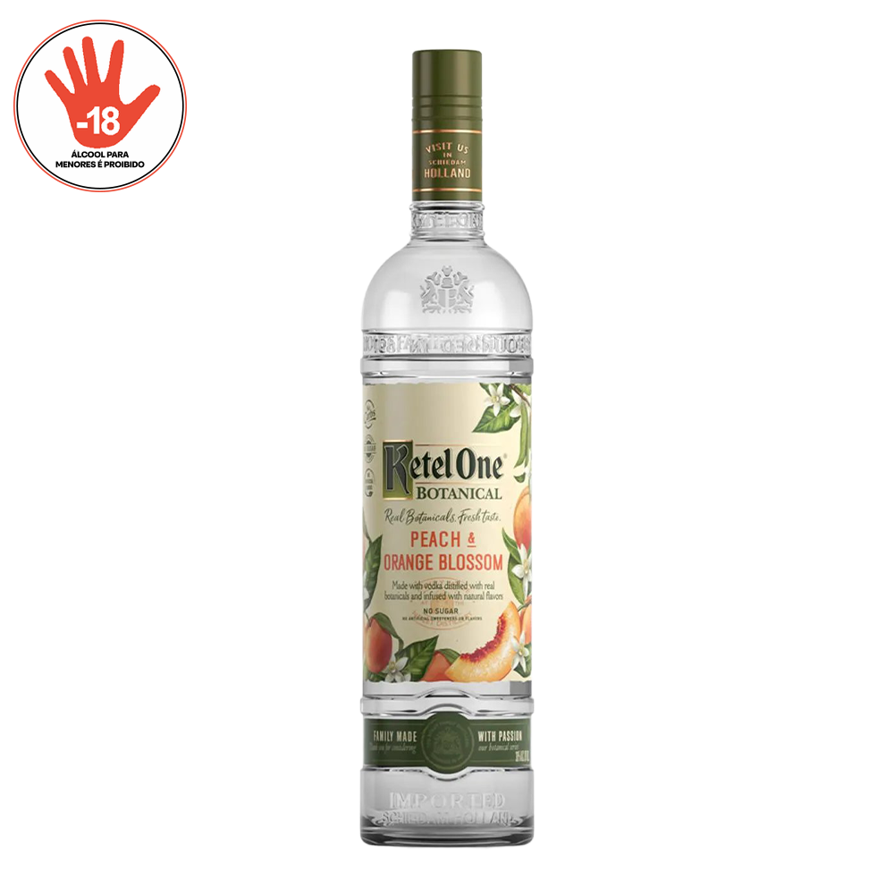 VODKA KETEL ONE 750ML BOTANICAL PEACH E