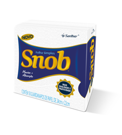 GUARDANAPO SNOB F.S.24X22 C/50