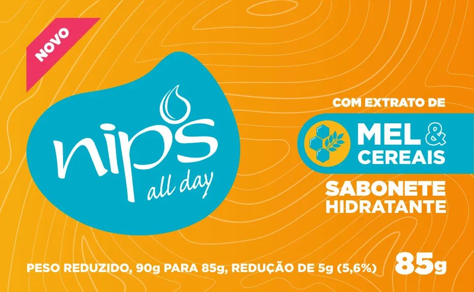 *SABONETE NIPS ALL DAY 85GR MEL E CEREAI