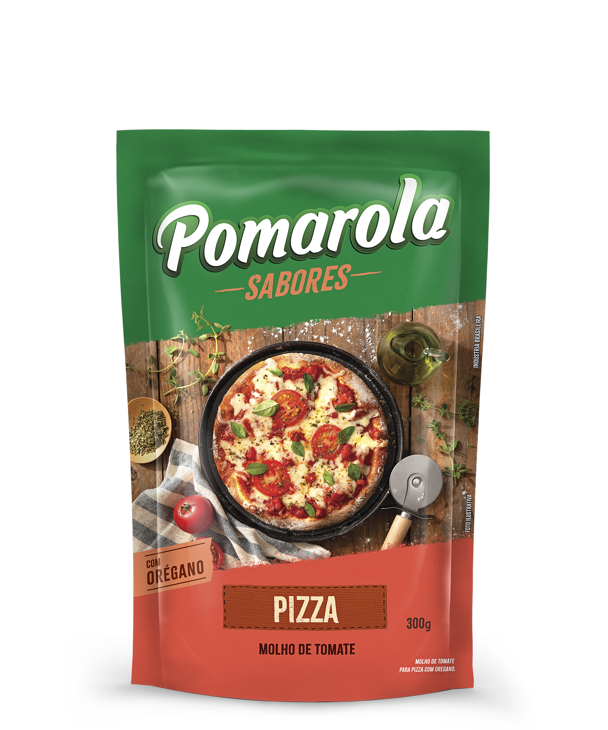 MOLHO DE TOM. POMAROLA 300GR PIZZA SH