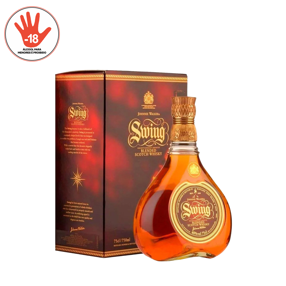 WHISKY JOHNNIE WALKER 750ML SWING