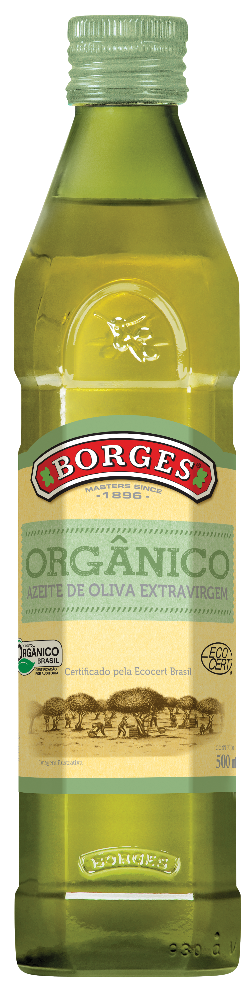 AZT. BORGES 500ML EXTRA VIRGEM ORGANIC