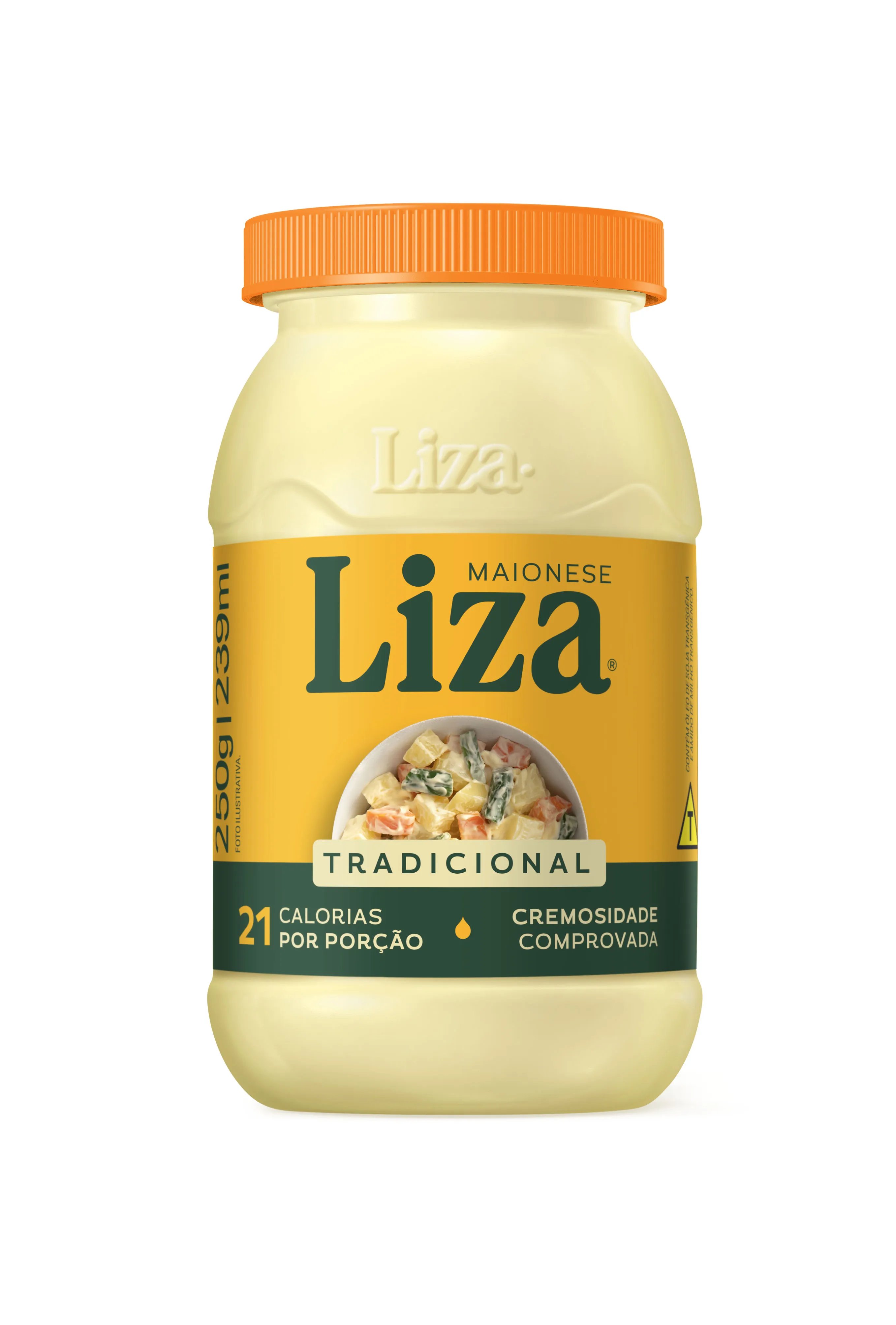 MAIONESE LIZA REGULAR 250GR PET