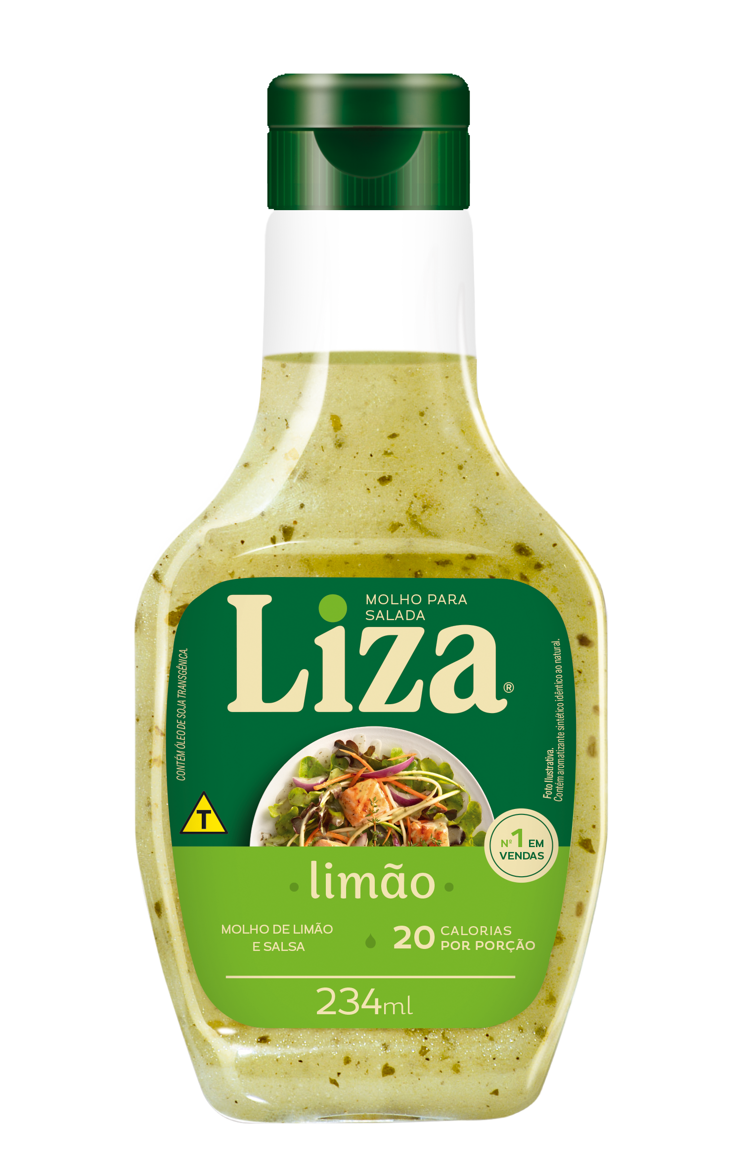 MOLHO P/ SALADA LIZA 234ML LIMAO PET