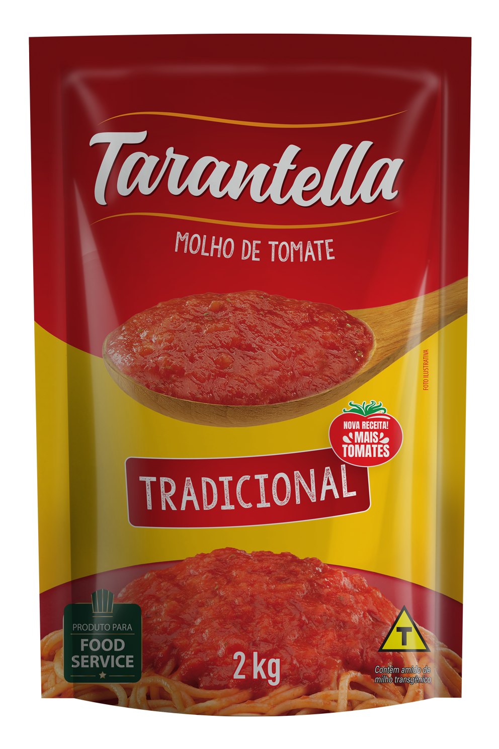MOLHO DE TOM. TARANTELLA 2KG TRADICION