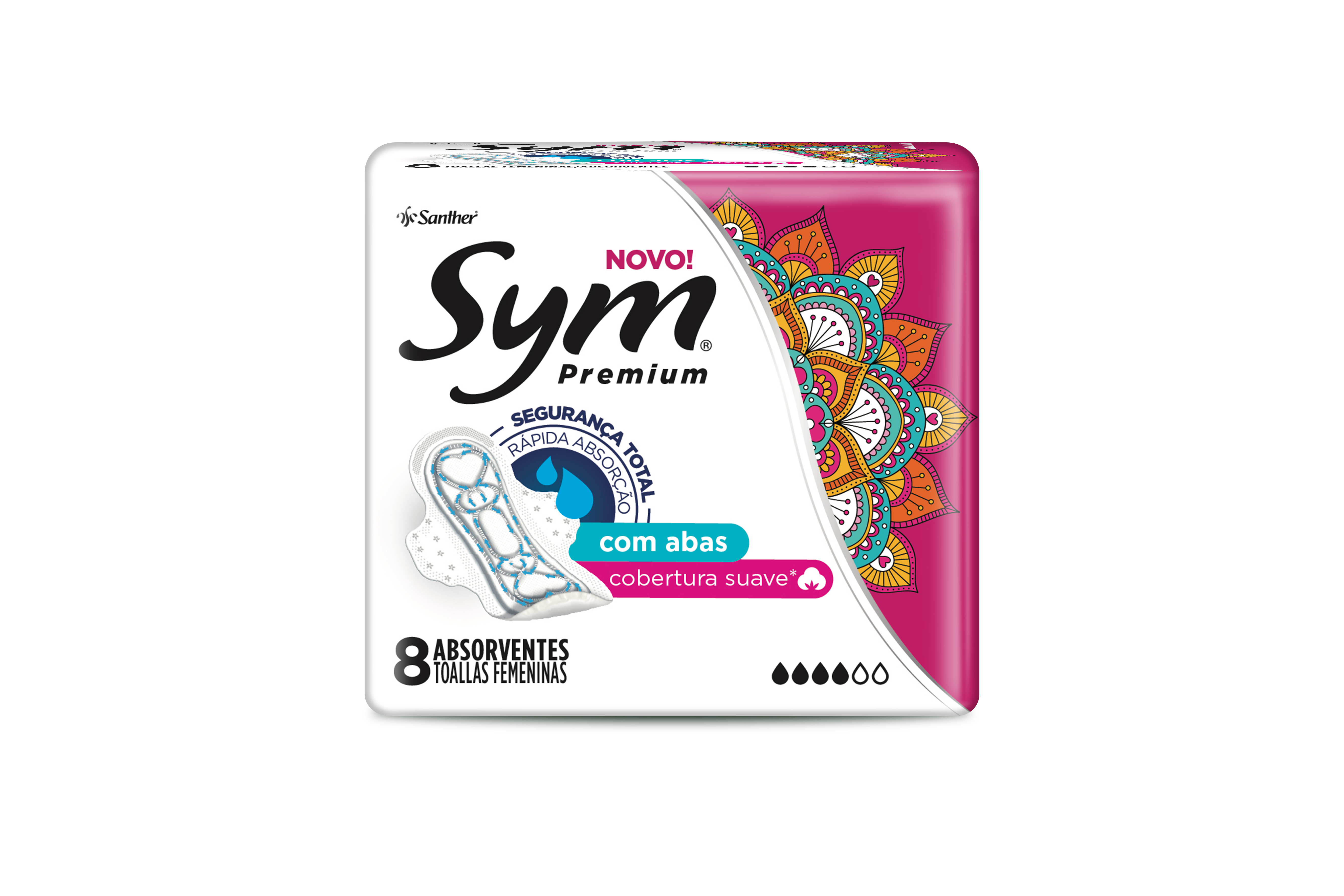 ABS.SYM PREMIUM C/ABAS 1X8 COB.SUAVE ASP
