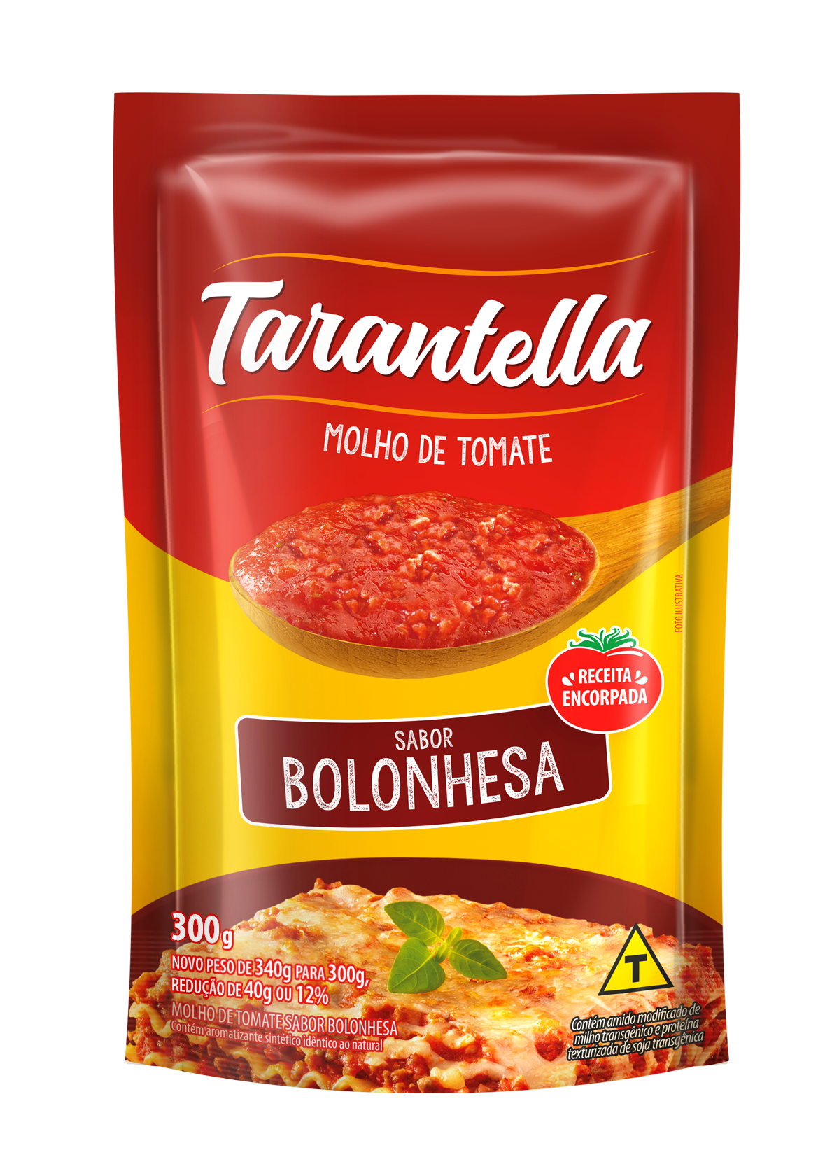 MOLHO DE TOM. TARANTELLA 300GR BOLONHE