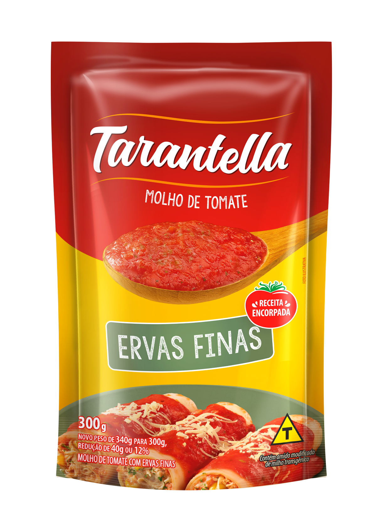 MOLHO DE TOM. TARANTELLA 300GR ERVAS F