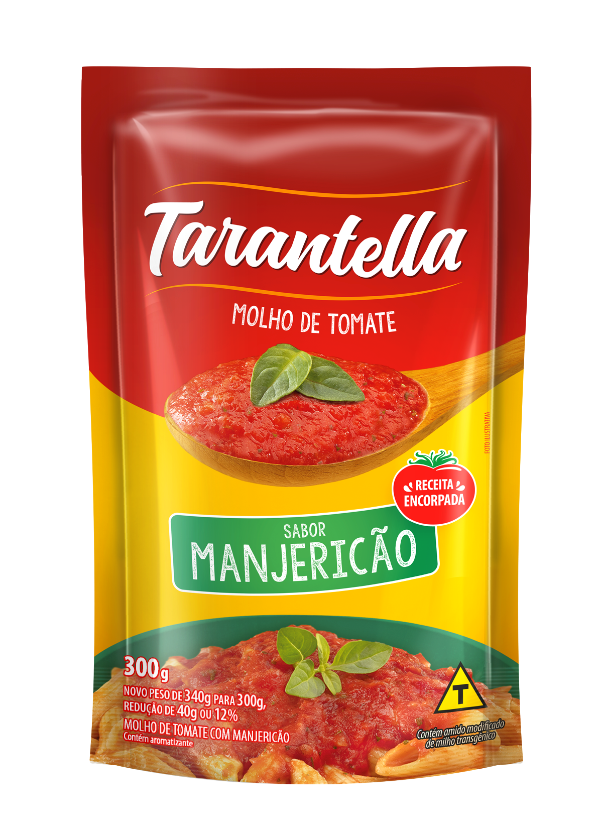 MOLHO DE TOM. TARANTELLA 300GR MANJERI