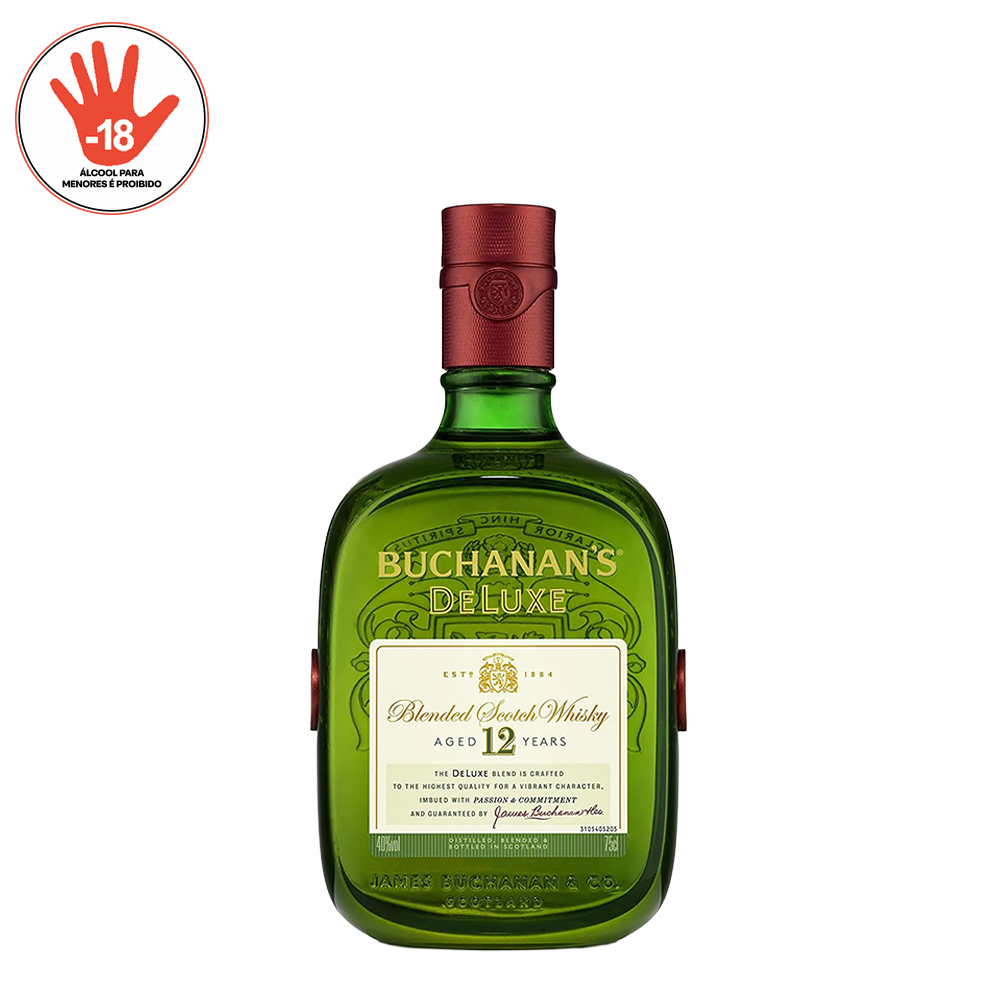 WHISKY BUCHANANS 750ML 12-A DELUXE