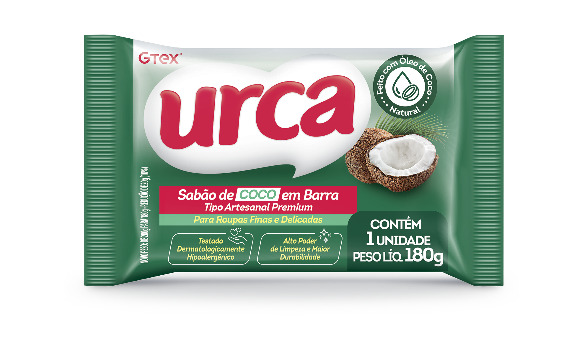 SB.DE COCO 180GR URCA EM PEDRA