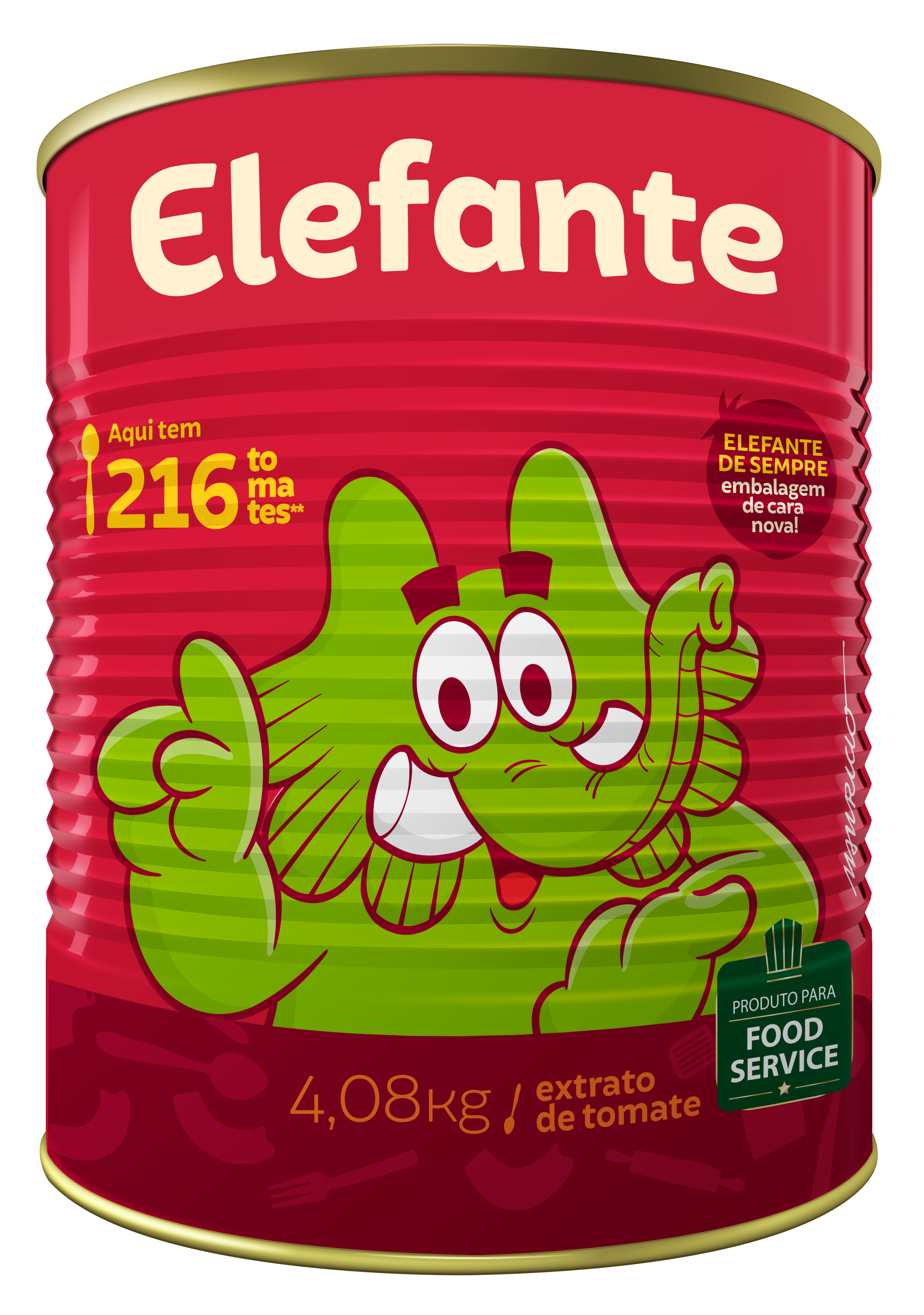 EXTRATO DE TOM. ELEFANTE 4,08KG LT